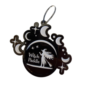 Witch Paddle Ornament