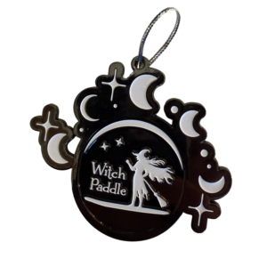Witch Paddle Ornament